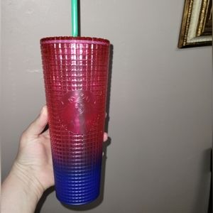 NWT Starbucks Venti grid style tumbler